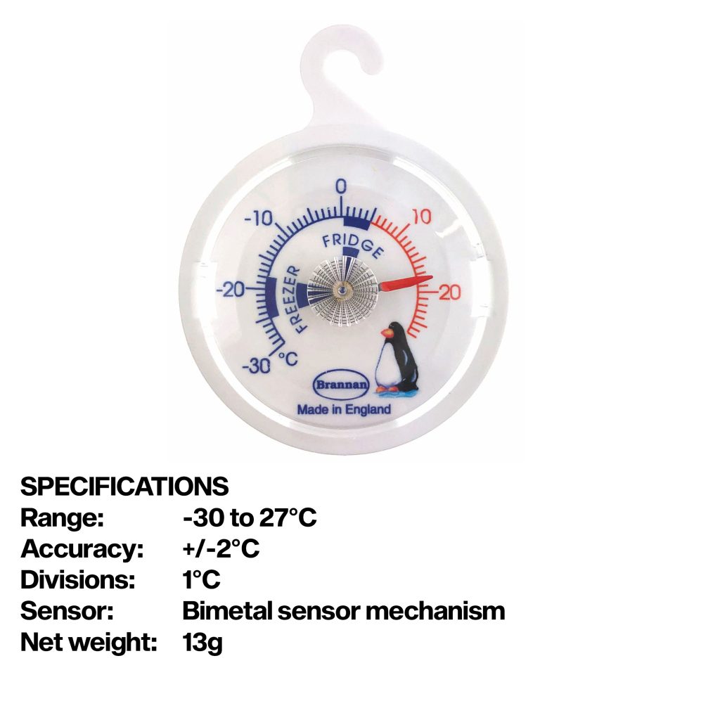 Dial Fridge Or Freezer Thermometers Penguin Design Brannan