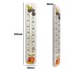 Decorative 215mm wall thermometer - wild fruit design