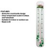 Decorative 215mm wall thermometers