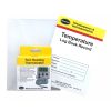 Log book kit with digital thermometer