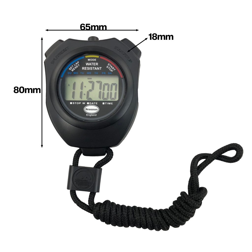 Water resistant stopwatch | Brannan