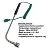 Curved head K-type temperature probe for contact/surface use