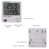 Jumbo max min thermometer & hygrometer