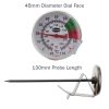 Milk & coffee frothing thermometer - 125mm probe