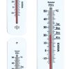 Plastic brooder thermometer