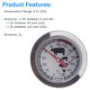 Dial meat roasting thermometer