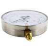 Stainless steel case contractor pipework pressure gauge