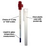 Reversible plastic case thermometer