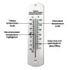 240mm plastic wall workplace thermometer