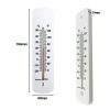 Short plastic wall thermometer