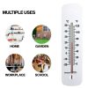 Short plastic wall thermometer