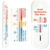 215mm hypothermia wall thermometer