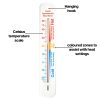 215mm hypothermia wall thermometer