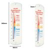 240mm plastic wall hypothermia thermometer