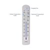 380mm plastic wall thermometer