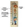 380mm wide wood wall thermometer - classroom design