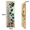 380mm wide wood wall thermometer - ivy design