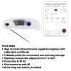 Pre-Calibrated Folding Probe Thermometer