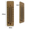 14_251 215mm high range wide wood wall thermometer