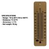 14_251 215mm high range wide wood wall thermometer