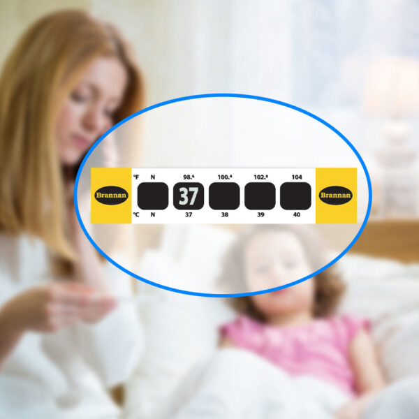 Forehead strip temperature indicator - Image 6